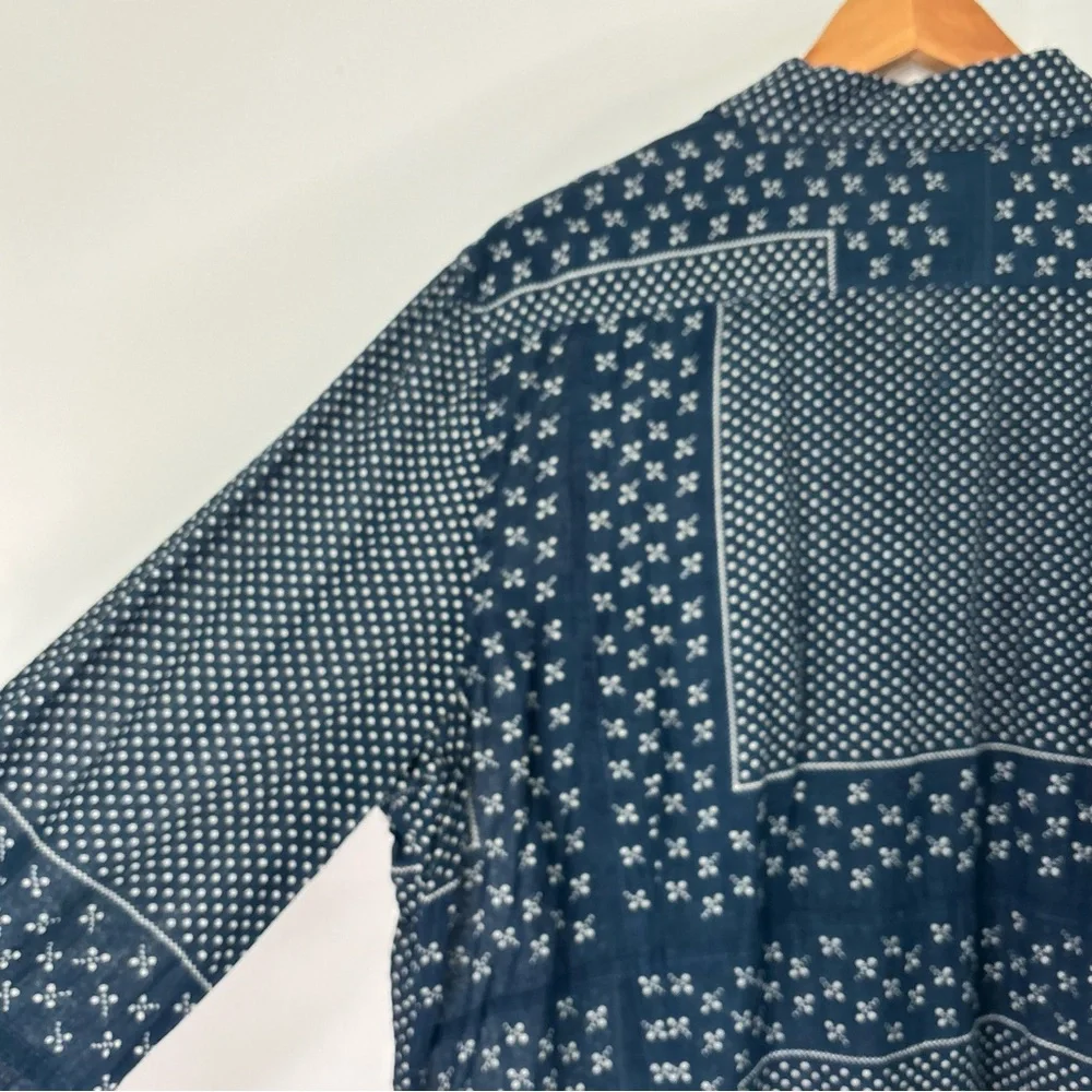 Denim & Supply Ralph Lauren Women Patchwork Button Shirt Size XL Country *L66 - Picture 10 of 13